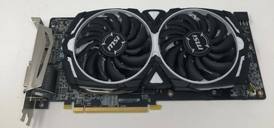 MSI PCI-Ex Radeon RX 580 ARMOR 8G OC GDDR5 (256bit) (1366/8000) (DVI, 2 x HDMI, 2 x DisplayPort) (RX 580 ARMOR 8G OC)