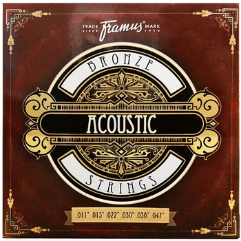 Струны для акустических гитар Framus 48200 Bronze Light (11-47)