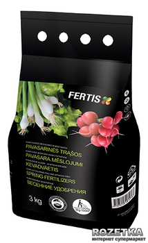 Весеннее удобрение Fertis без хлора и нитратов 3 кг (10506874) 4770767316176/4779039690280