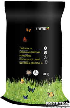Весеннее удобрение для газона Fertis без хлора и нитратов 20 кг (10506886) 4770767316664/4779039690372