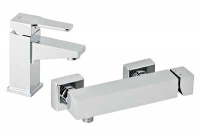 Набор смесителей GENEBRE Kenjo 1+1 02KE-shower (63130 26 45 66+63110 26 45 67)