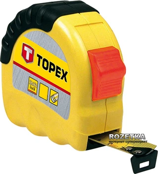 Рулетка TOPEX 5 м х 19 мм с лаковым покрытием (27C305)