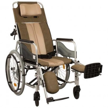 Багатофункціональна інвалідна коляска з високою відкидною спинкою OSD