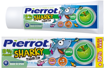 Зубной гель Pierrot Piwy с яблочным ароматом 50 мл 125 (8411732001258)