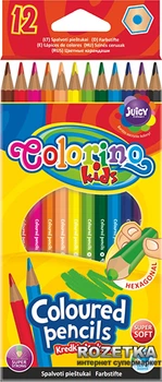 Карандаши цветные Colorino 12 цветов (14687PTR/1)