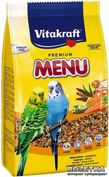 Повседневный корм Vitakraft Menu Vital для волнистых попугаев