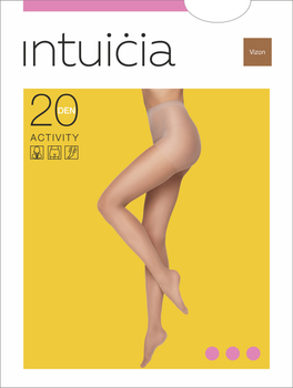 Колготы 20 Den женские больших размеров Intuicia Activity 5-6 р Vizone (4820023717763)