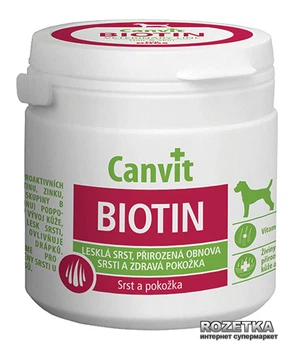 Витамины Canvit Biotin для собак ±90 таблеток (can50713)