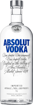 Горілка Absolut 1 л 40% (7312040017034)