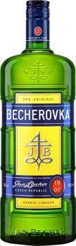 Лікерна настоянка на травах Becherovka 1 л 38% (8594405101063)