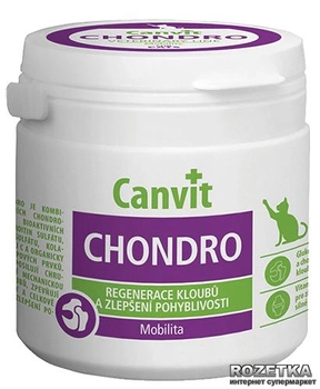 Хондропротектор Canvit Chondro для котов таблетки 100 шт (can50743)