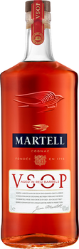 Коньяк Martell V.S.O.P. 1 л 40% в подарочной упаковке (3219820005868)