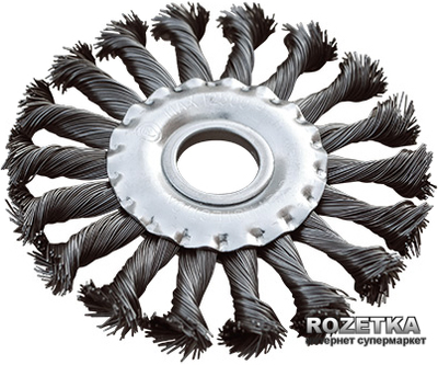 Щітка дискова Mastertool з плетеного дроту 150 x 22.2 мм (19-9015)