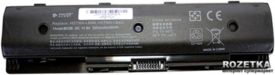 Аккумулятор PowerPlant для HP ENVY 15 Series Black (10.8V/5200mAh/6 Cells) (NB00000269)