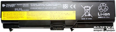 Аккумулятор PowerPlant для Lenovo T430 Black (10.8V/5200mAh/6 Cells) (NB00000199)