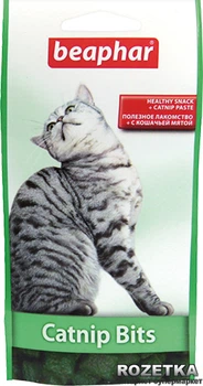 Подушечки Beaphar Catnip Bits с кошачьей мятой для кошек и котят 35 г (12623) (8711231126231)