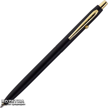 Ручка шариковая Fisher Space Pen Шаттл Черная 0.7 мм Черный корпус (747609834444)