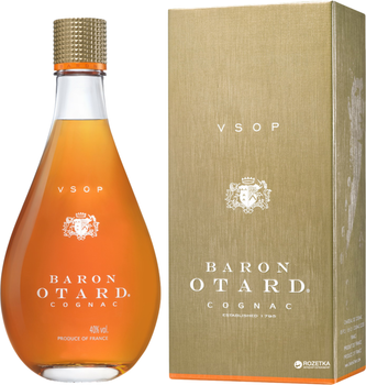 Коньяк Baron Otard VSOP от 4.5 лет выдержки 0.5 л 40% в подарочной упаковке (3253781220021)