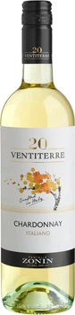 Вино Ventiterre Chardonnay Italiano біле сухе 0.75 л (8002235022811)