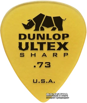 Медиаторы Dunlop 433P.73 Ultex Sharp Player's Pack 0.73 мм (6 шт.)