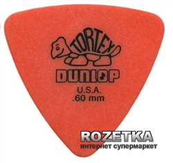 Медиаторы Dunlop 431P.60 Tortex Triangle Player's Pack 0.6 мм (6 шт.)