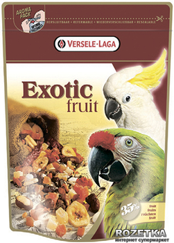 Корм для крупных попугаев Versele-Laga Prestige Exotic Fruit зерновая смесь 600 г (5410340217818)