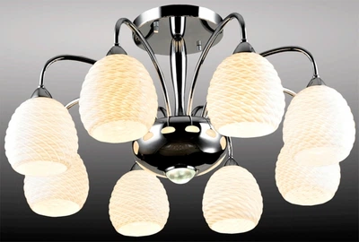 Люстра NNB LIGHTING 59108-1 Chrombo на кухню, для спальни, для гостиной