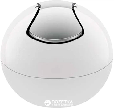 Відро для сміття Spirella Plastic Bowl 14x16 см Біле (10.14964)