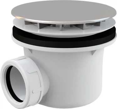 Сифон для душового піддону ALCA PLAST A49CR (8594045930627)