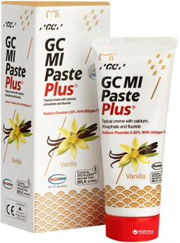 Крем для зубiв GC Mi Paste Plus Vanilla 35 мл (D6583286161)