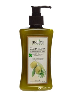 Бальзам-кондиціонер Melica Organic з УФ-фільтрами та екстрактом оливи 300 мл (4770416340675)
