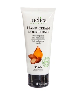 Питательный крем для рук Melica Organic с аргановым маслом и пантенолом 100 мл (4770416342181)