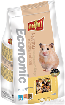 Повнораціонний корм для хом'яка Vitapol Economic 1.2 кг (5904479001160)