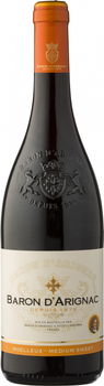 Вино Baron d'Arignac червоне напівсолодке 0.75 л (3500610051135)