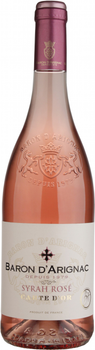 Вино Baron d'Arignac Syrah Rose рожеве сухе 0.75 л (3263286343569)