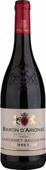 Вино Baron d'Arignac Cabernet Sauvignon червоне напівсухе 0.75 л (3263280115940_3263286342593)