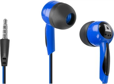 Навушники Defender Basic 604 Black-Blue (63608)