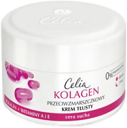 Krem do twarzy Celia Collagen przeciwzmarszczkowy do suchej skóry 50 ml (5900525054012)