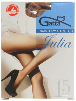 Колготы 15 Den женские Gatta Julia Stretch 4 р Daino (5900042061289)
