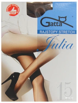 Колготи 15 Den жіночі Gatta Julia Stretch 3 р Moka (5900042047191)