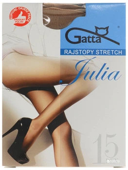 Колготы 15 Den женские Gatta Julia Stretch 4 р Bronzo (5900042049409)