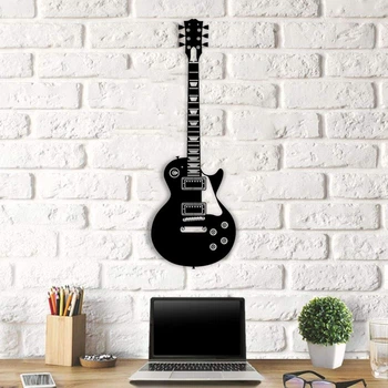 Об'ємна картина з дерева DecArt Guitar 120х40 см