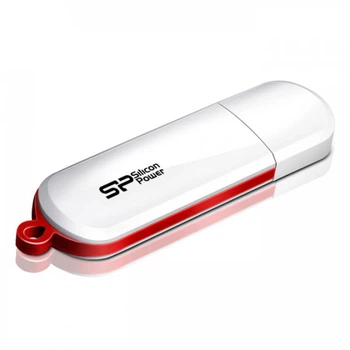 Флеш-накопичувач SiliconPower USB 2.0 LuxMini 320 32Gb White (SP032GBUF2320V1W)