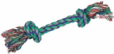 Іграшка для собак Karlie-Flamingo Cotton Bone 2Knots 30 см (5400274304982)