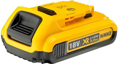 Аккумулятор для инструмента DeWalt DCB183 18 В XR Li-Ion 2 Ач (DCB183)