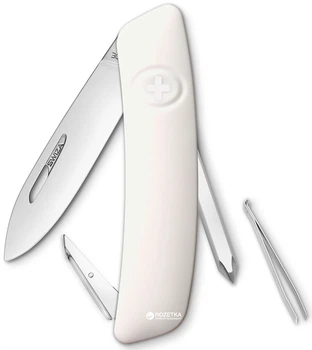 Швейцарский нож Swiza D02 White (KNI.0020.1020)