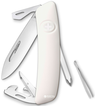 Швейцарский нож Swiza D04 White (KNI.0040.1020)