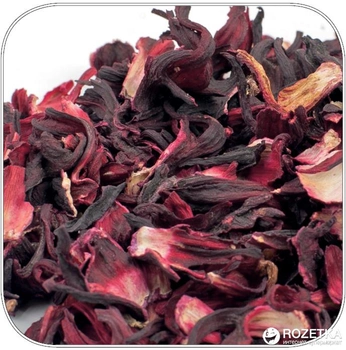 Чай червоний розсипний Чайні шедеври Каркаде 250 г (4820097818755_4820097814597)