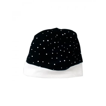 Шапочка черная Little stars MISHKA 1116 Размер 62