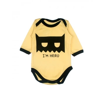 Бодик желтый Little stars Маска MISHKA 1419 Размер 86